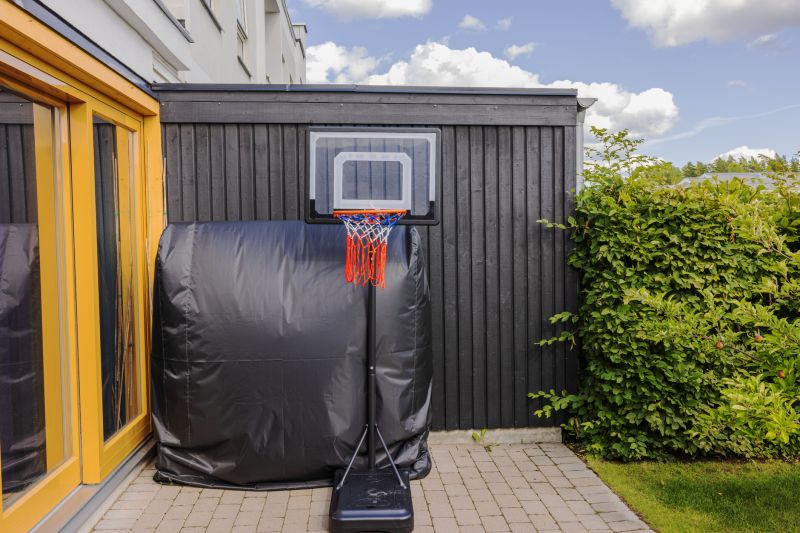 Driveway Hoop Installation