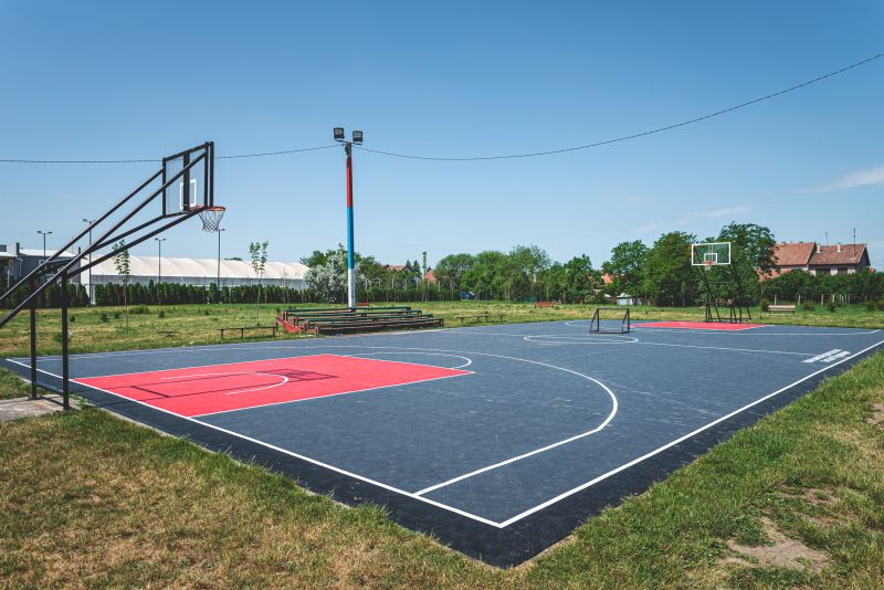 Finished Basketball Court